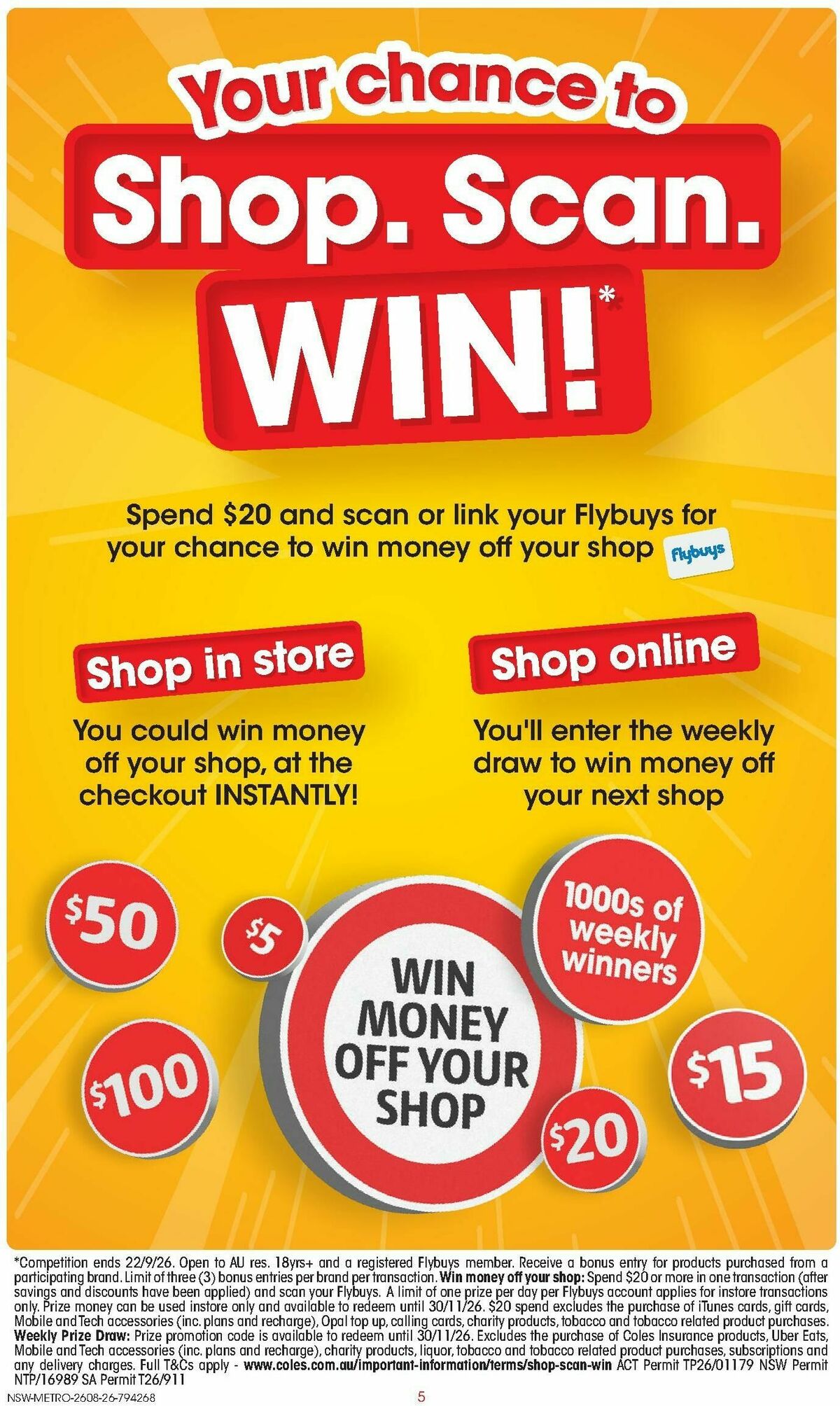 Coles Catalogues from 26 August