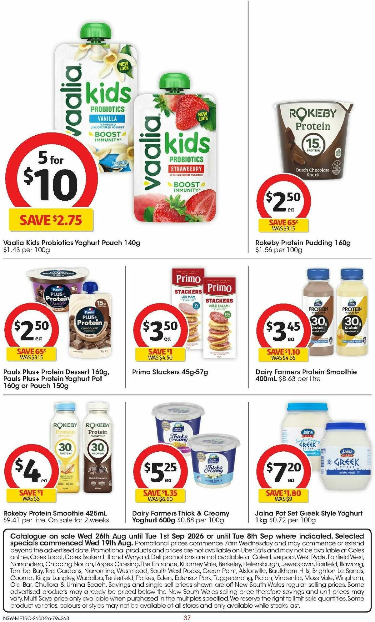 Coles Catalogues from 26 August