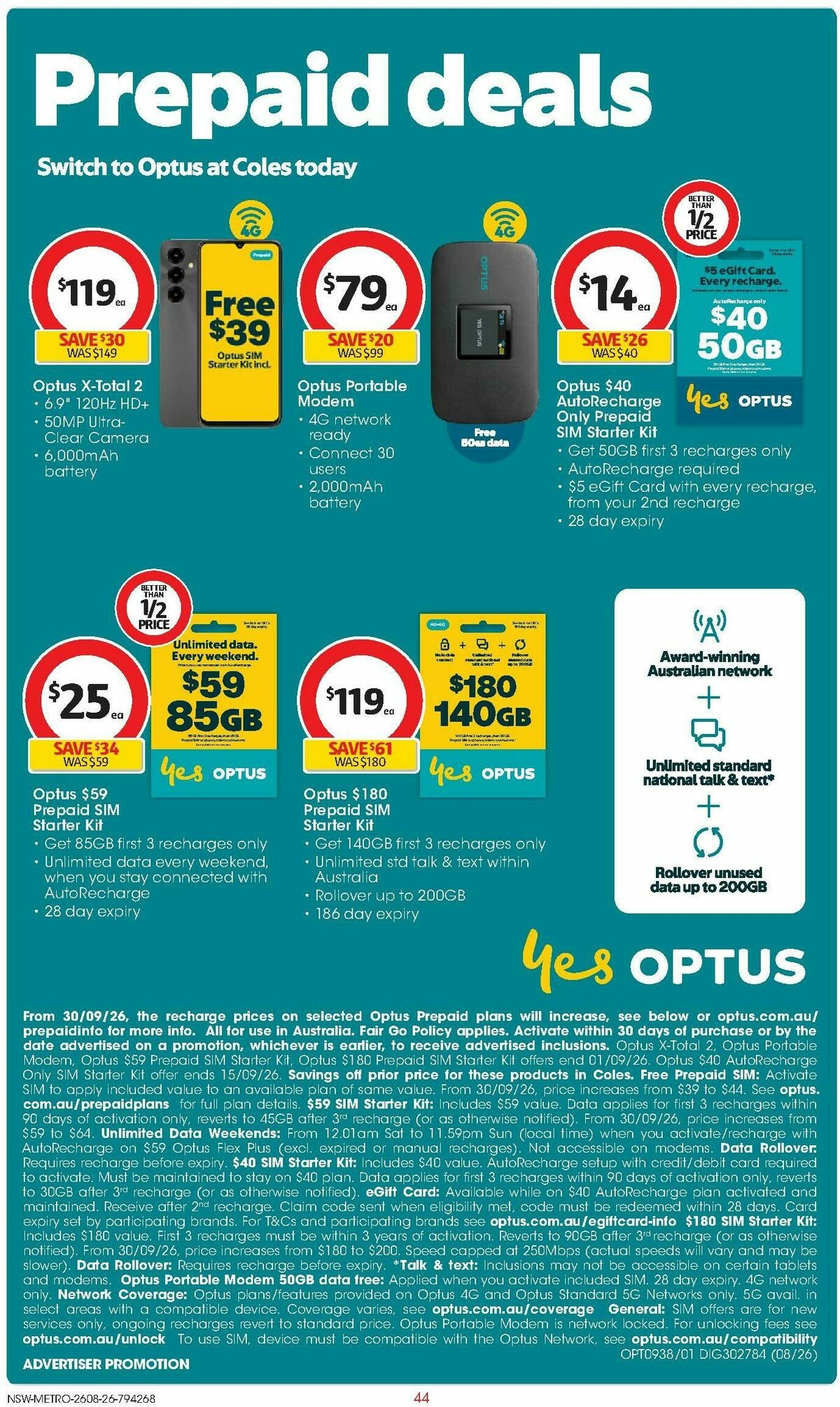 Coles Catalogues from 26 August