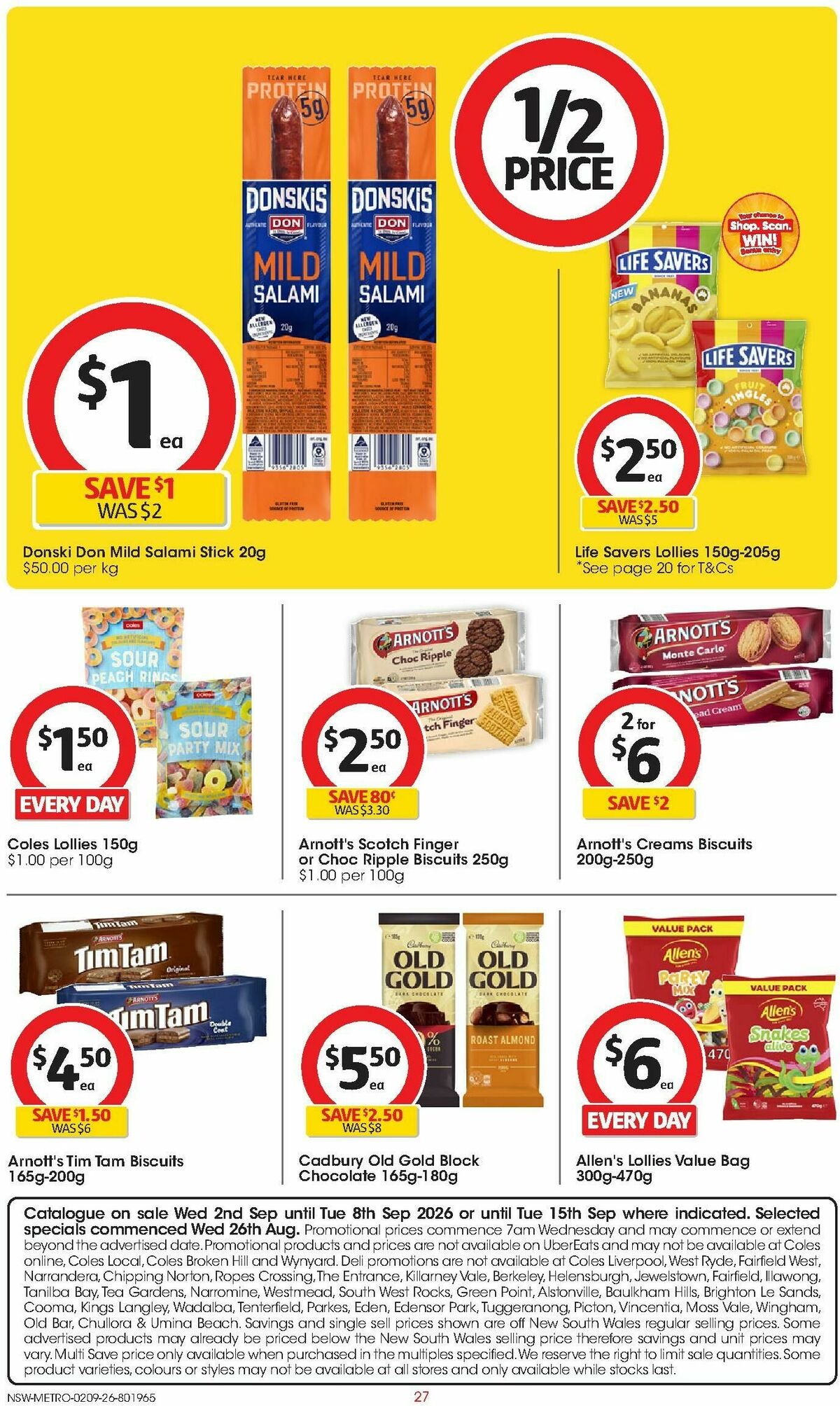 Coles Catalogues from 2 September