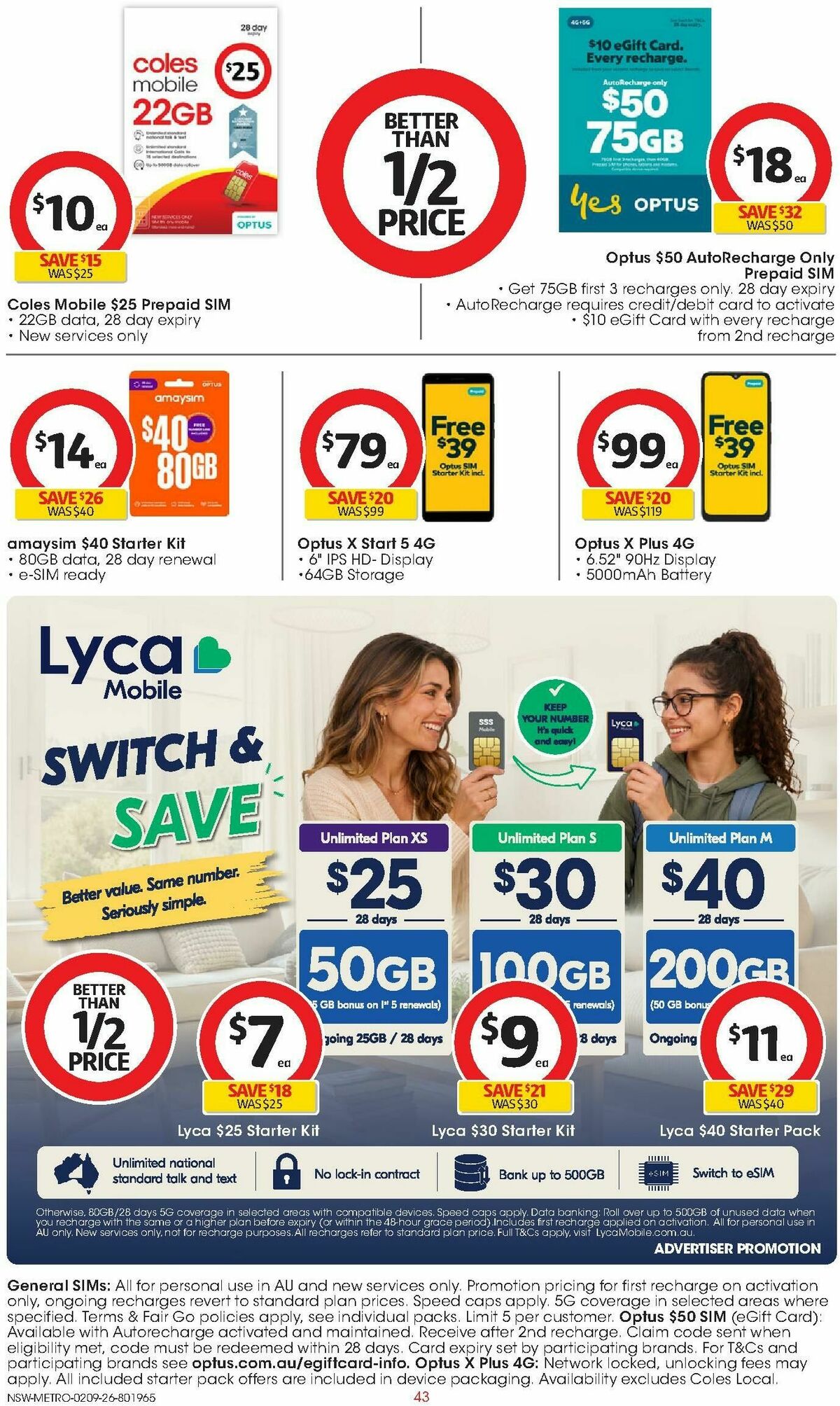 Coles Catalogues from 2 September