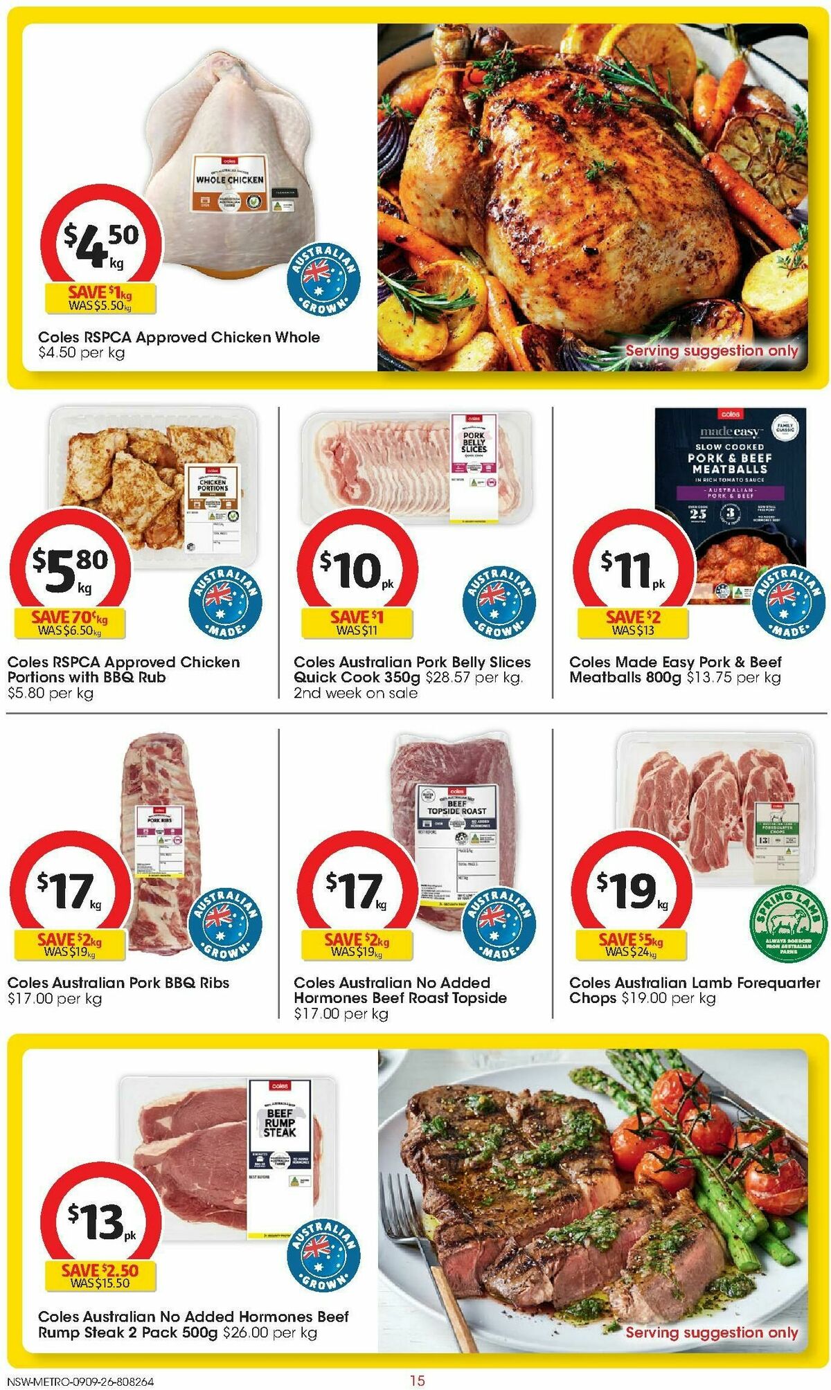 Coles Catalogues from 9 September