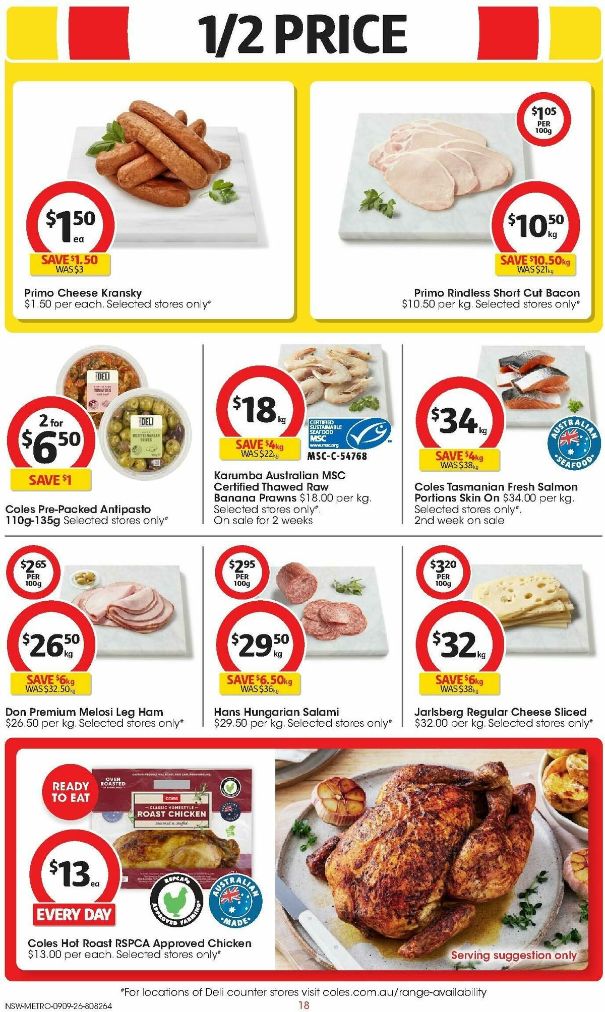 Coles Catalogues from 9 September