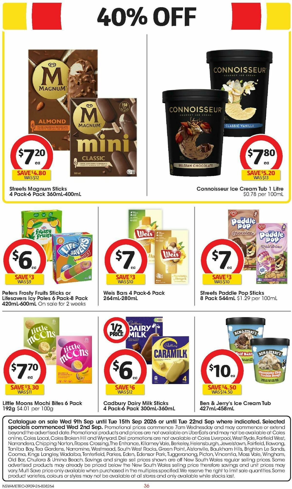 Coles Catalogues from 9 September