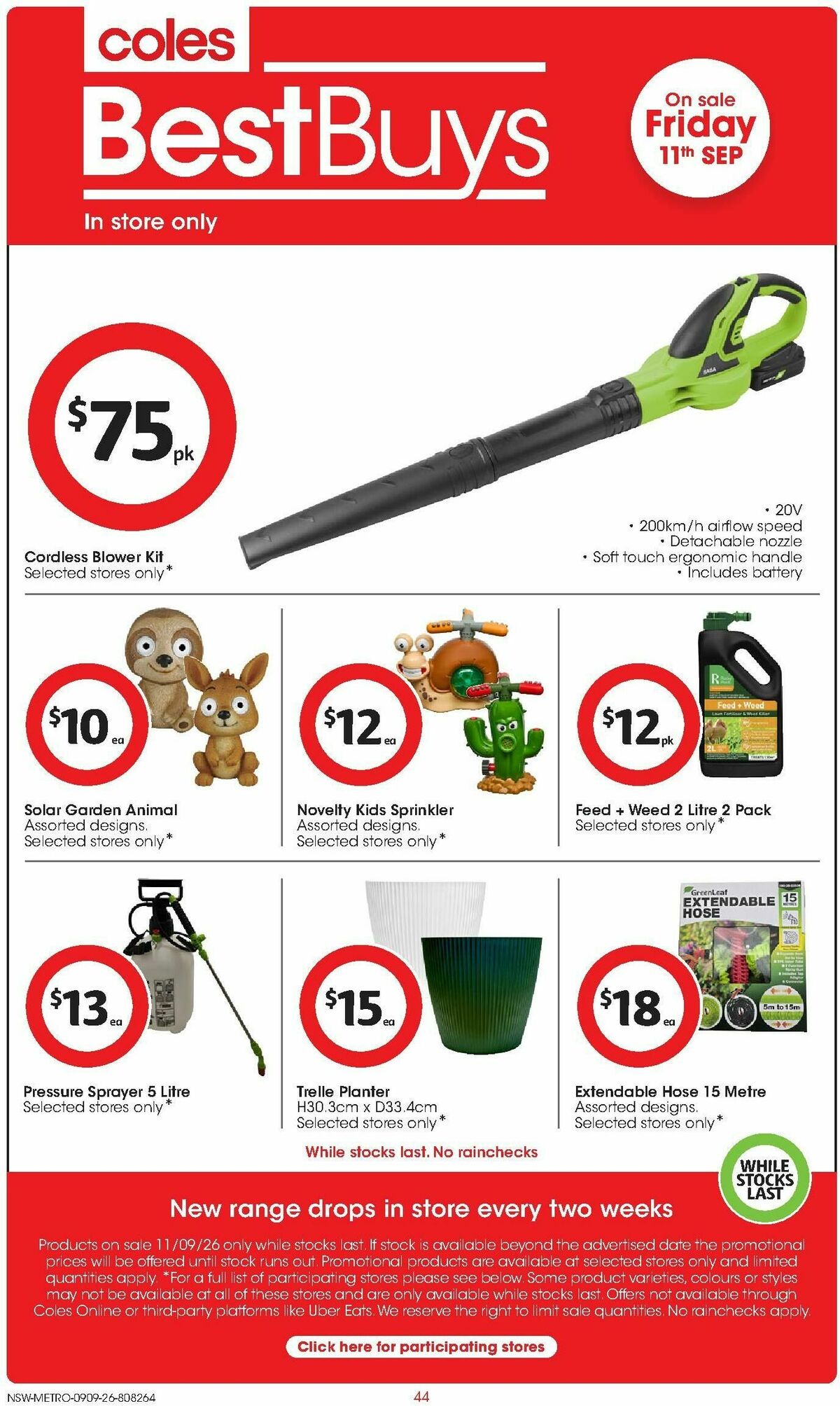 Coles Catalogues from 9 September