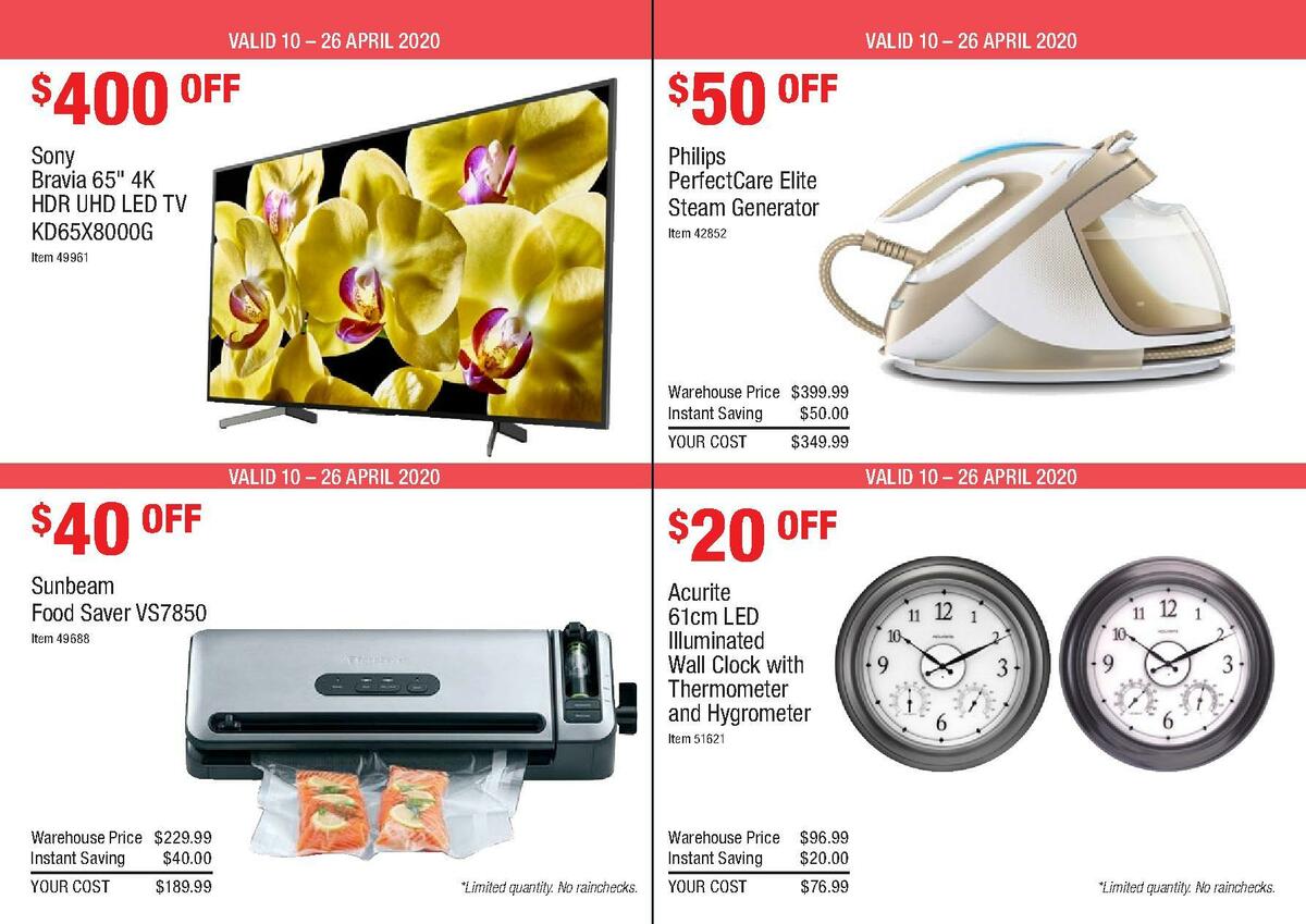 Costco Catalogues from 10 April