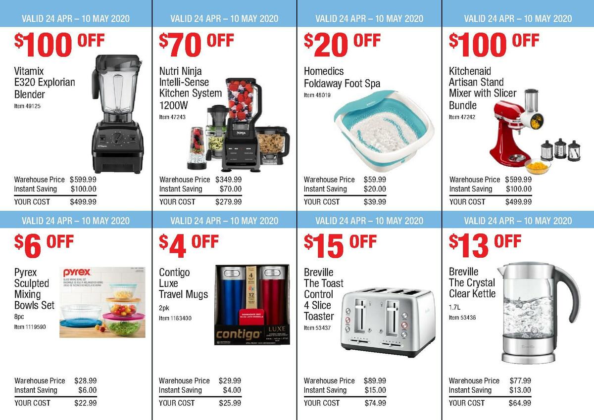 Costco Catalogues from 24 April