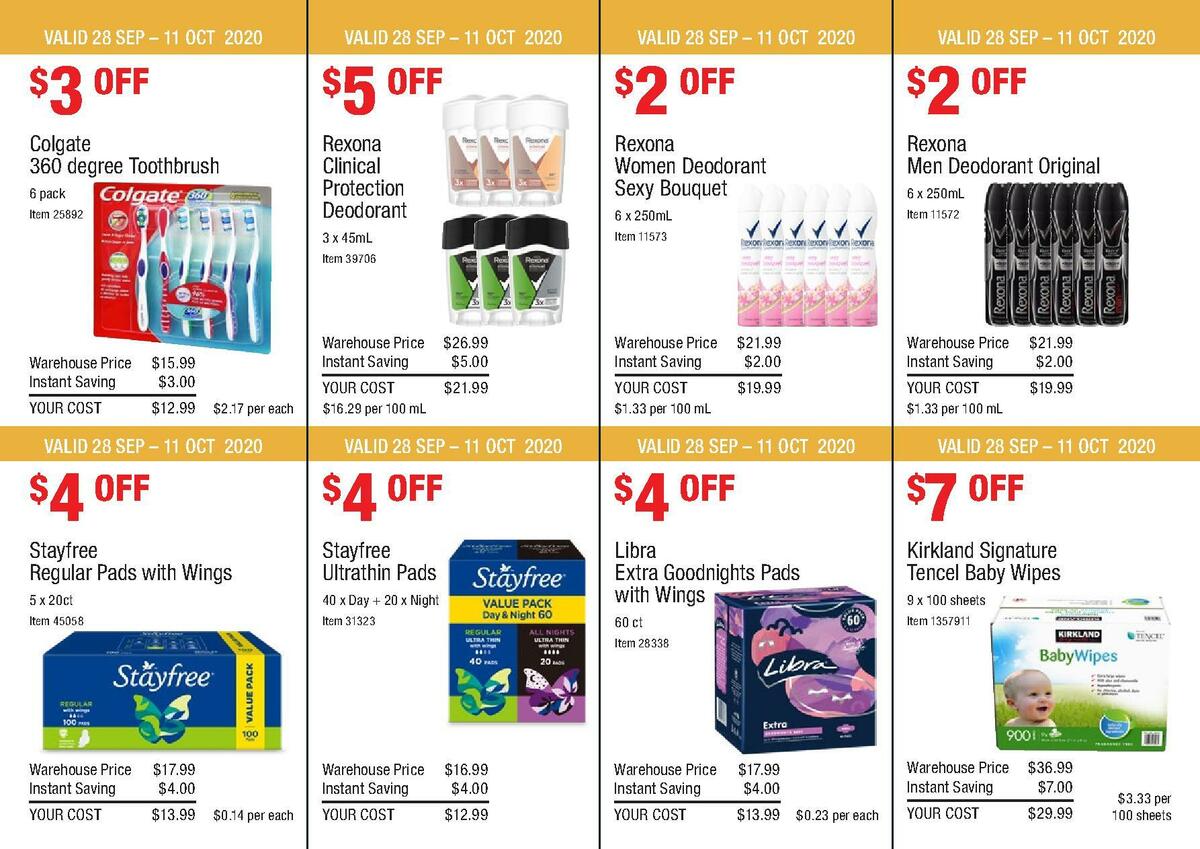 Costco Catalogues from 28 September