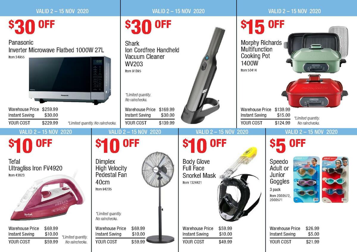 Costco Catalogues from 2 November