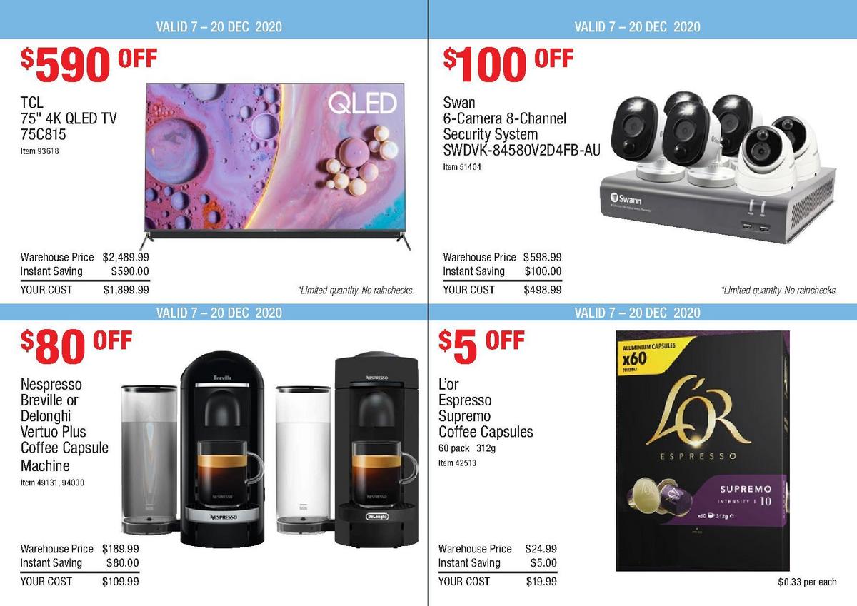 Costco Catalogues from 7 December