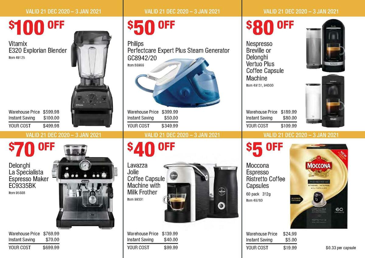 Costco Catalogues from 21 December