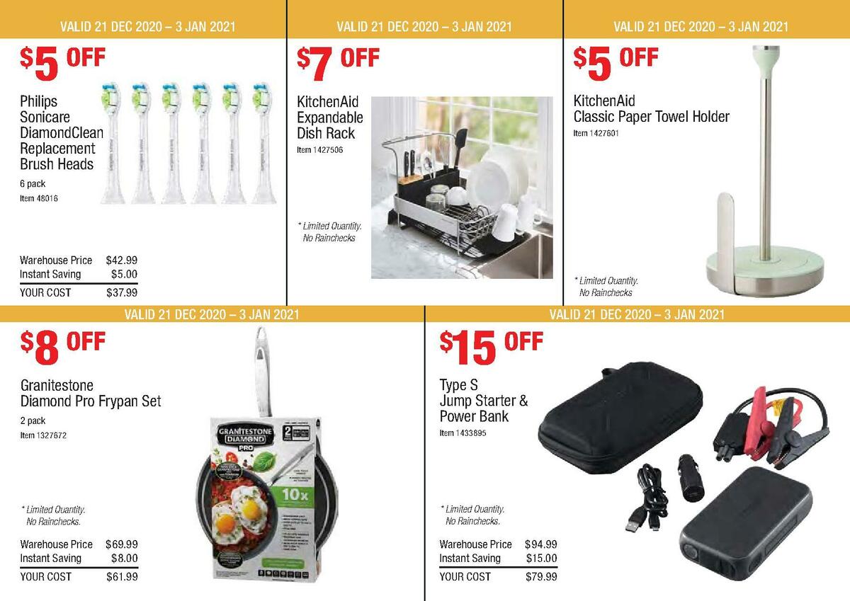 Costco Catalogues from 21 December