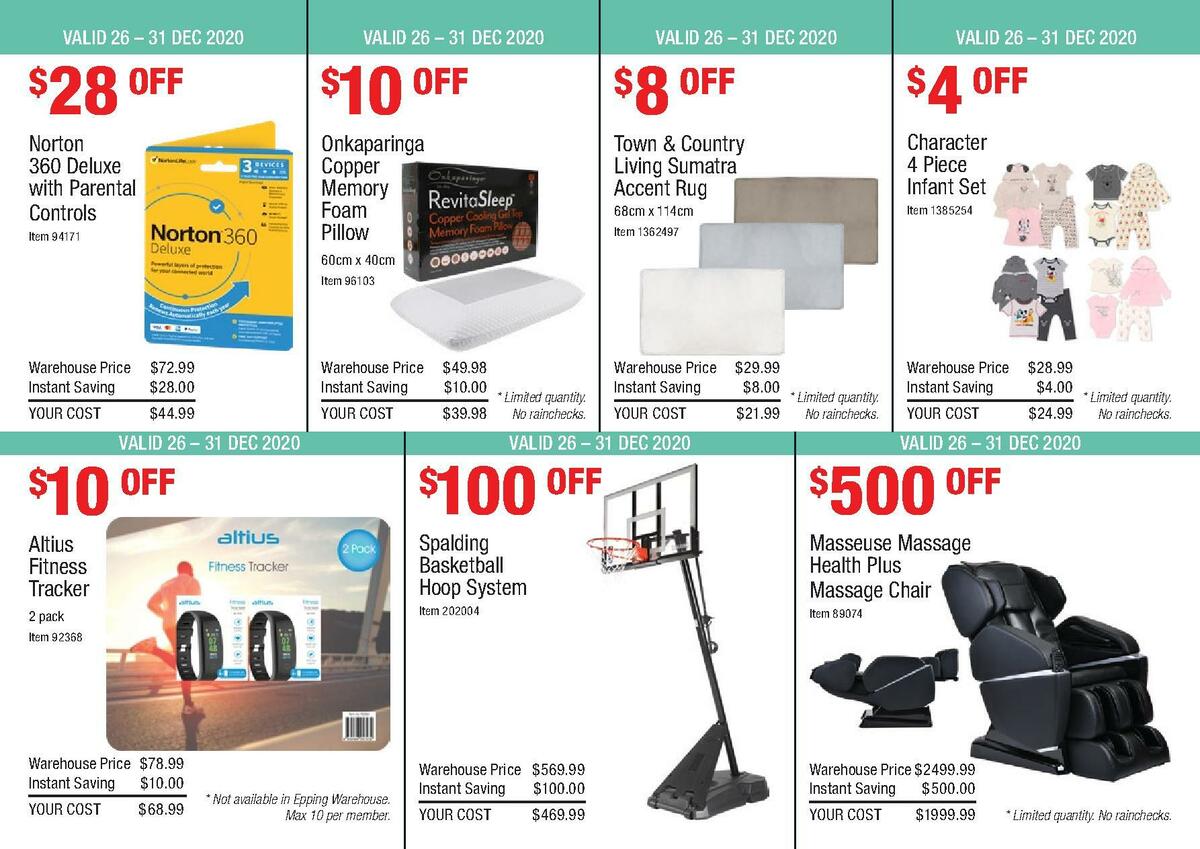 Costco Boxing Day Catalogues from 26 December