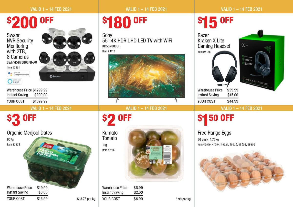 Costco Catalogues from 1 February
