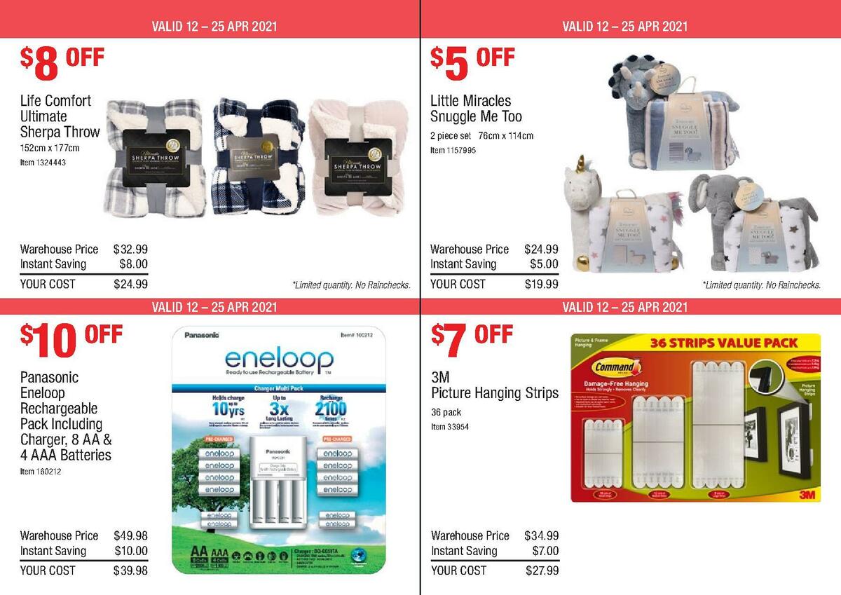 Costco Catalogues from 12 April