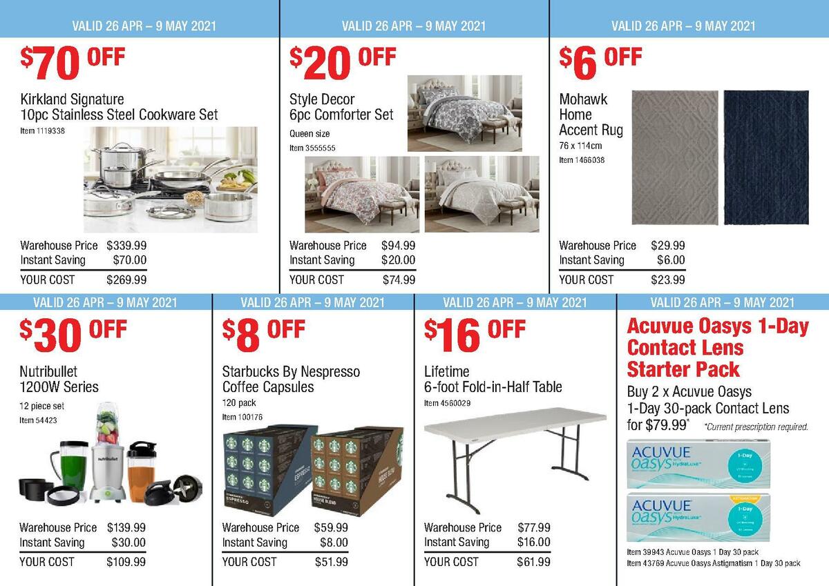 Costco Catalogues from 26 April
