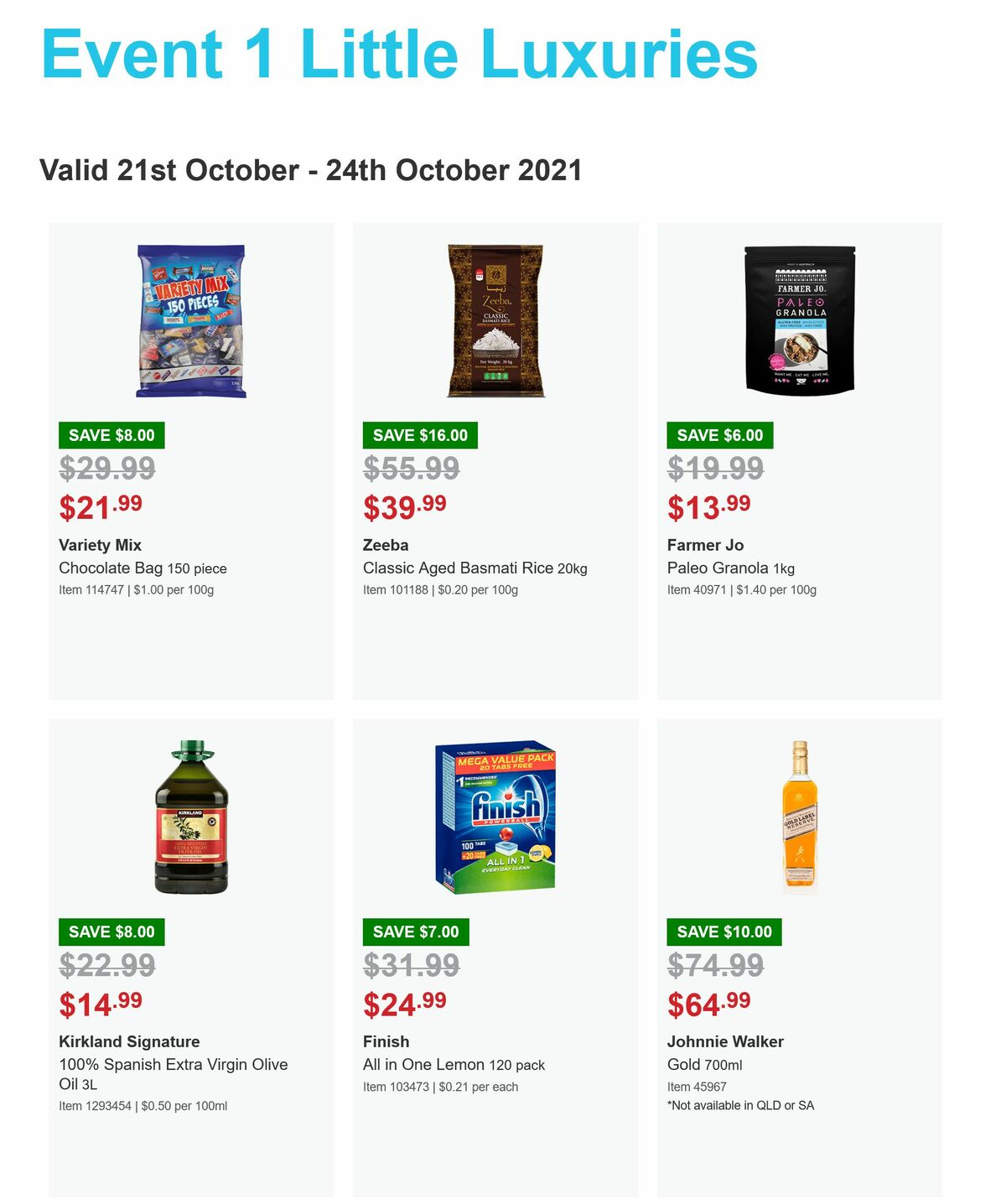 Costco Catalogues from 21 October