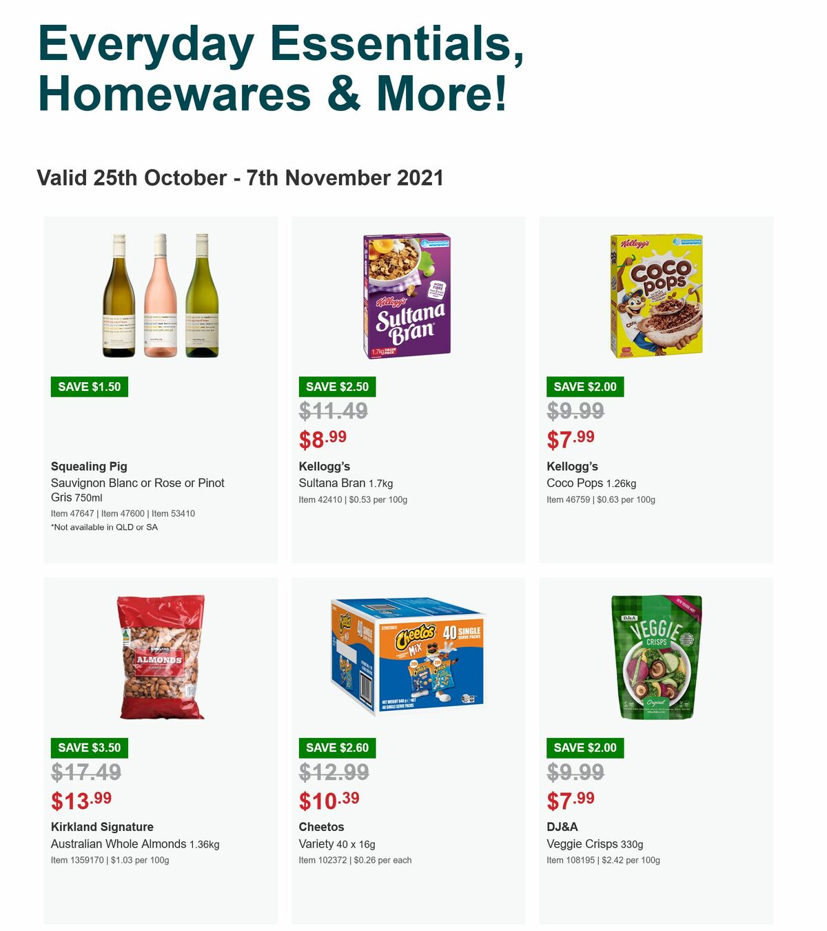 Costco Catalogues from 25 October