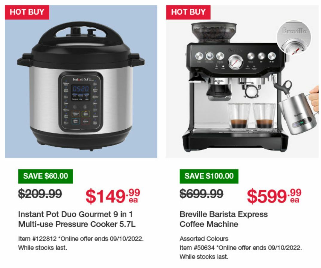 Costco Hot Buys Catalogues from 4 October