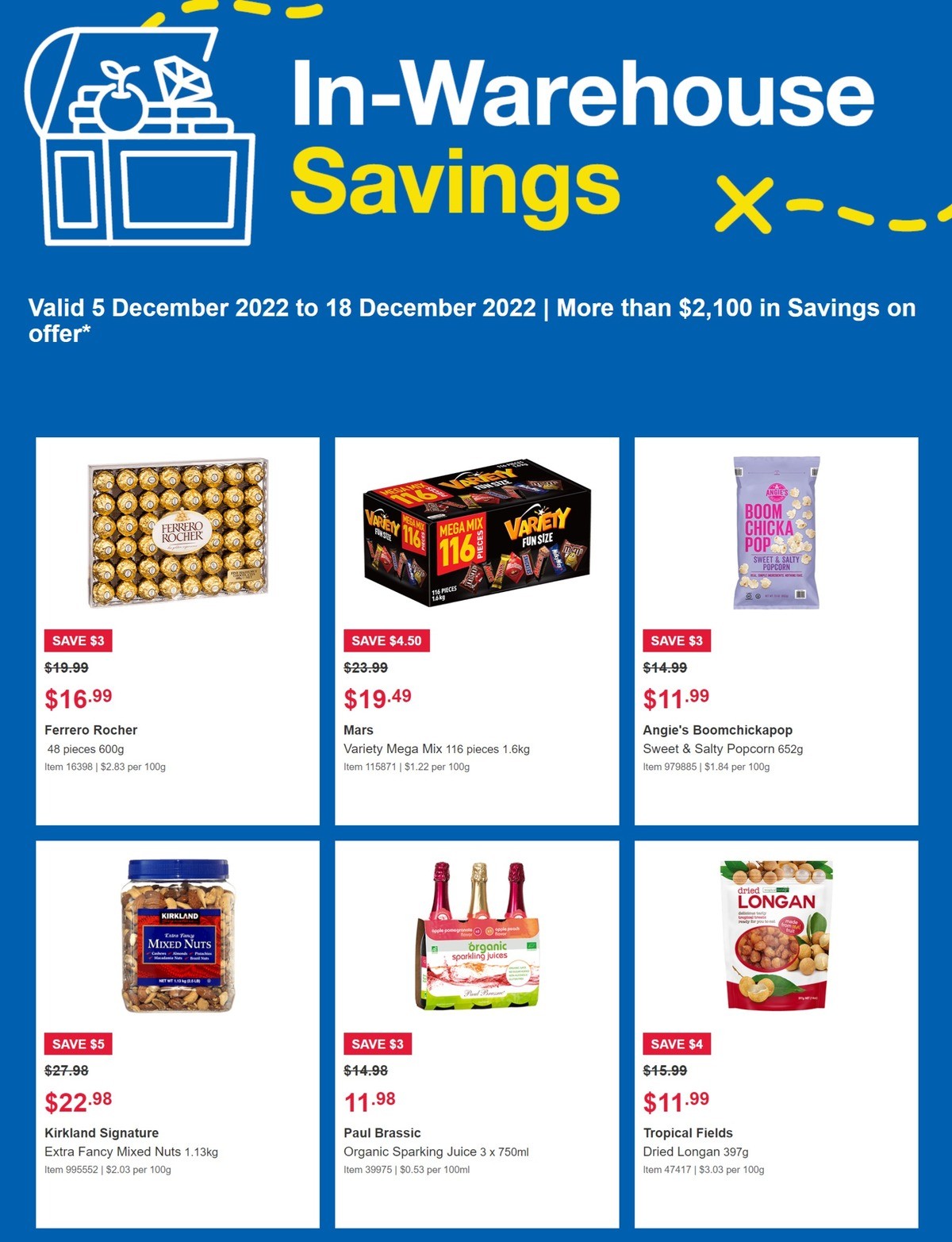 Costco Catalogues from 5 December
