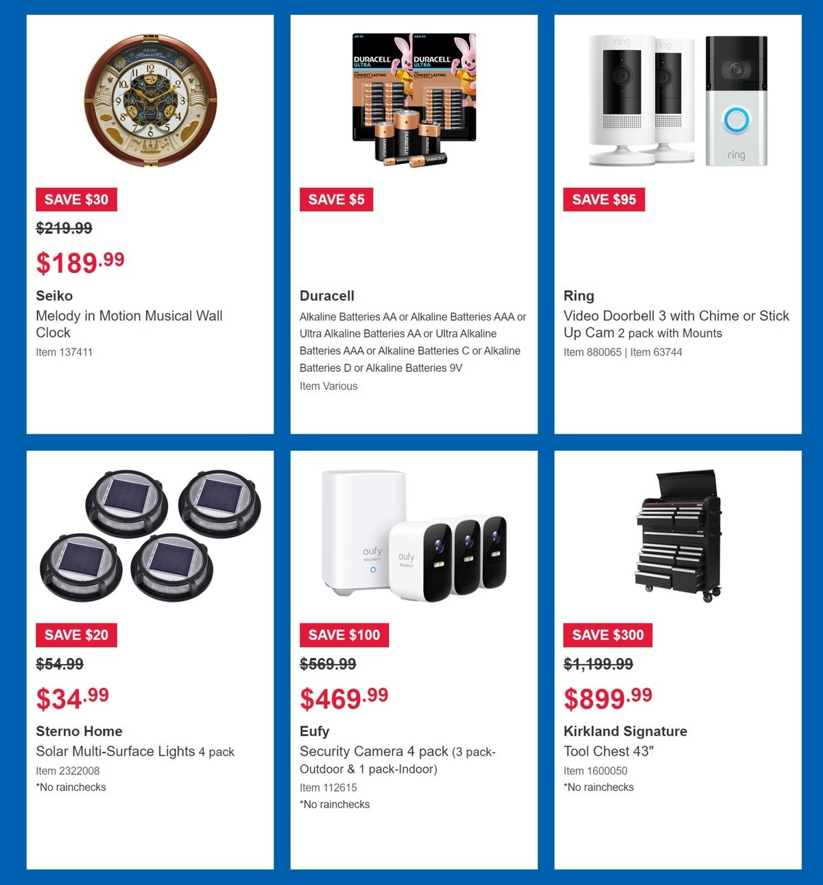 Costco Catalogues from 5 December