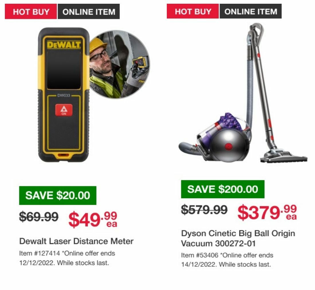 Costco Hot Buys Catalogues from 6 December