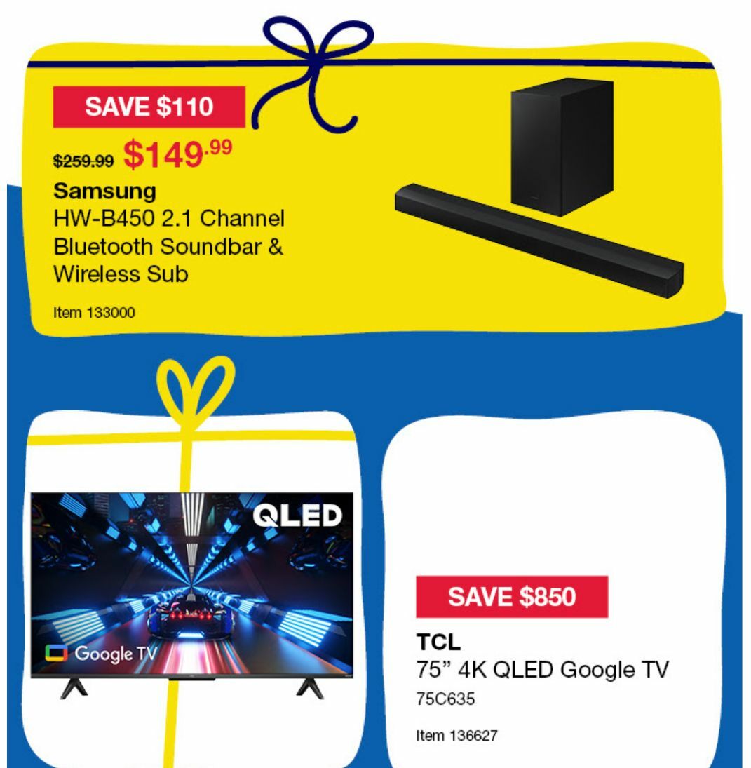 Costco Boxing Day Catalogues from 26 December