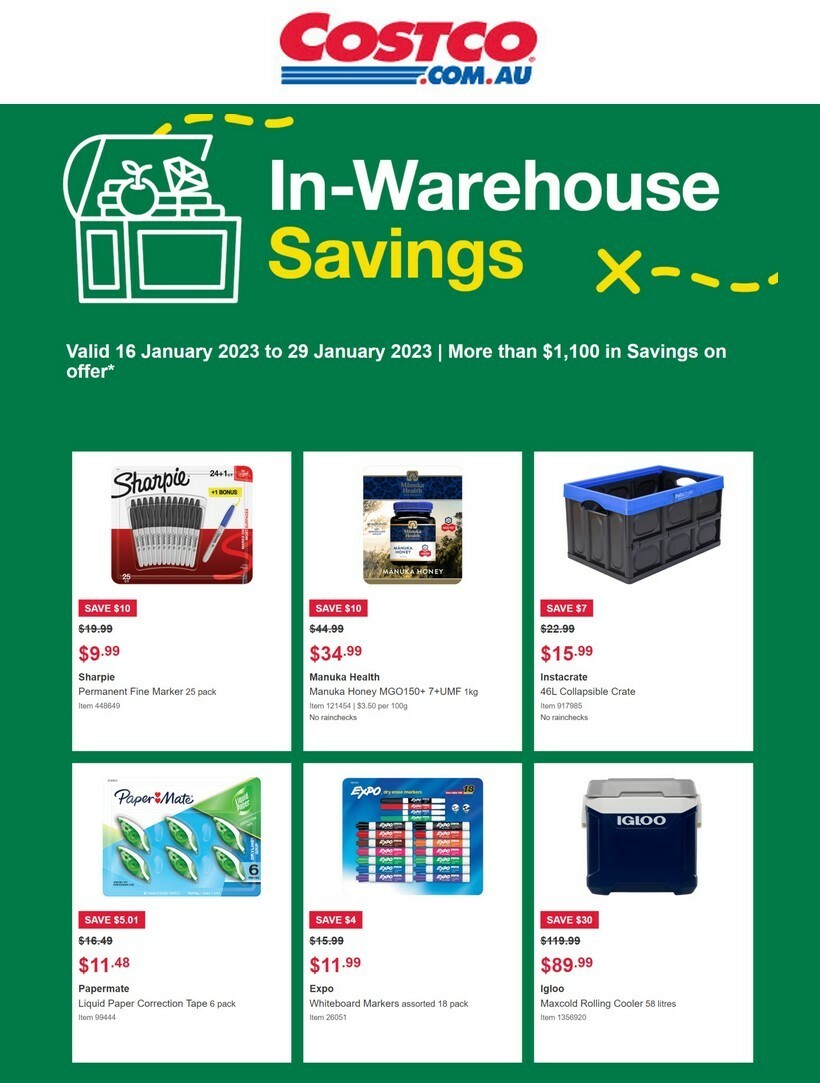 Costco Catalogues from 16 January