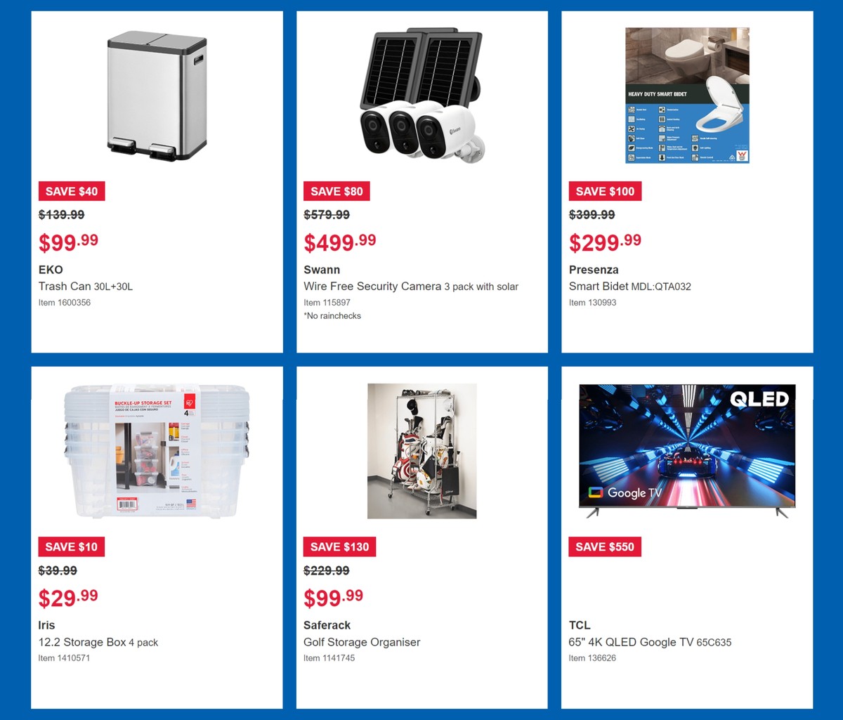 Costco Catalogues from 30 January