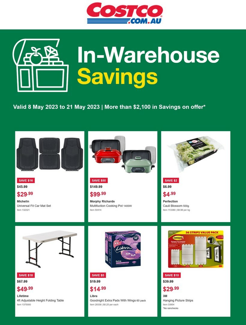 Costco Catalogues from 8 May