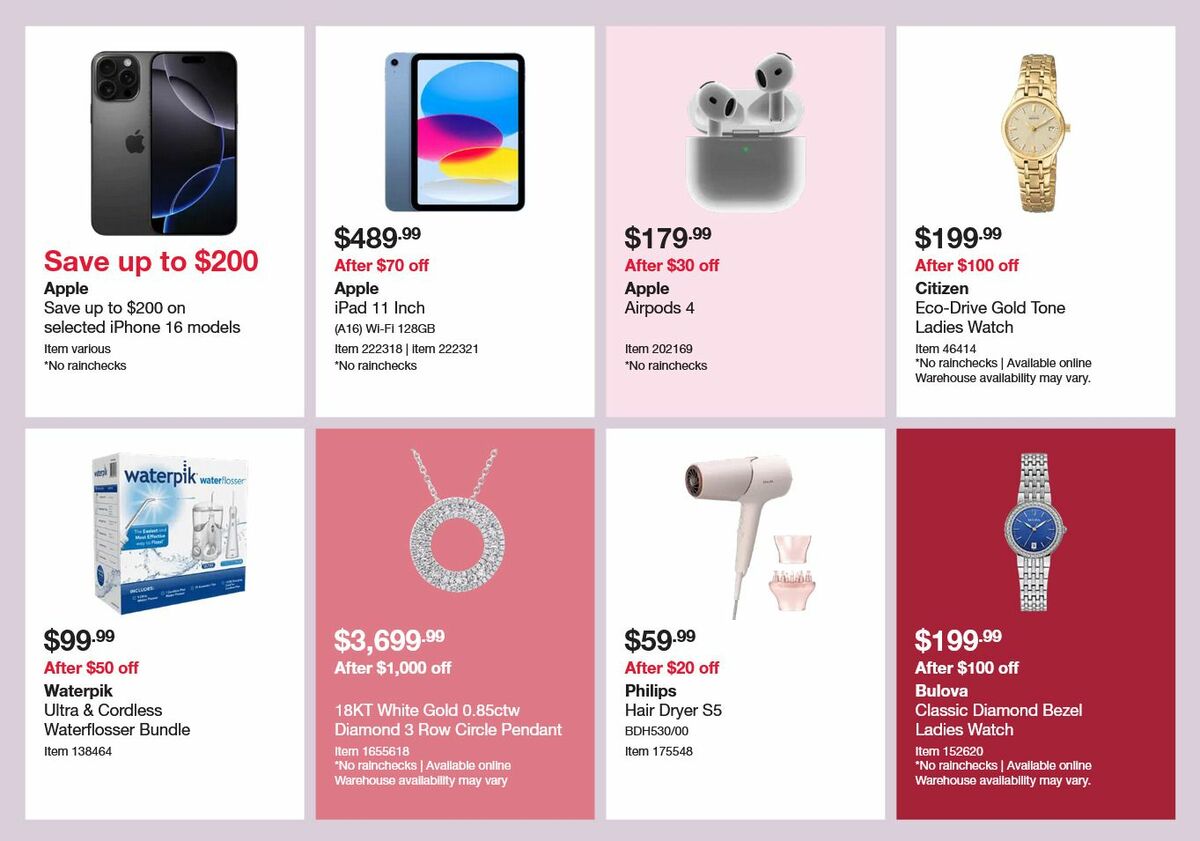 Costco Mother's Day Catalogues from 5 May