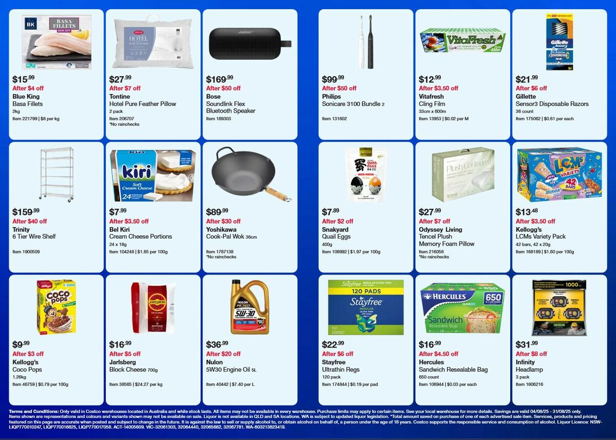 Costco Catalogues from 4 August