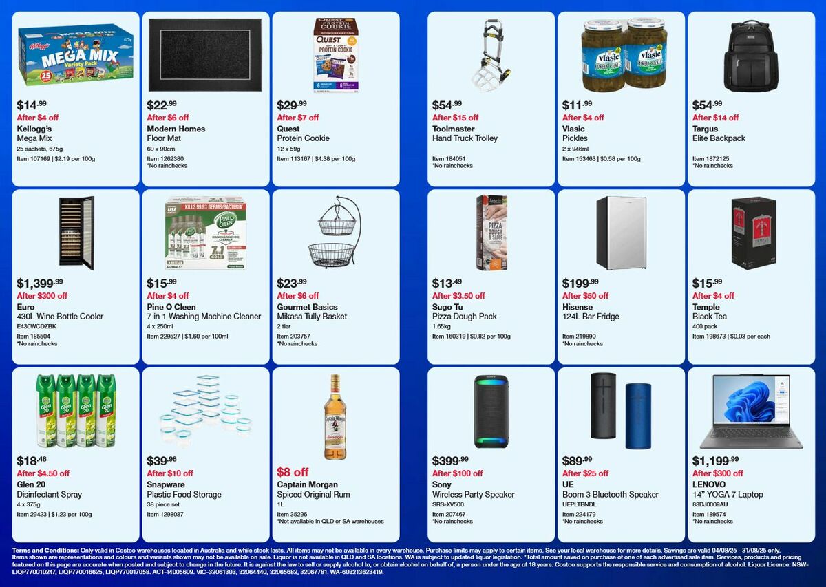 Costco Catalogues from 4 August