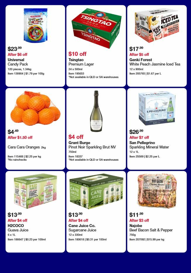 Costco Top Trade Deals Catalogues from 25 August