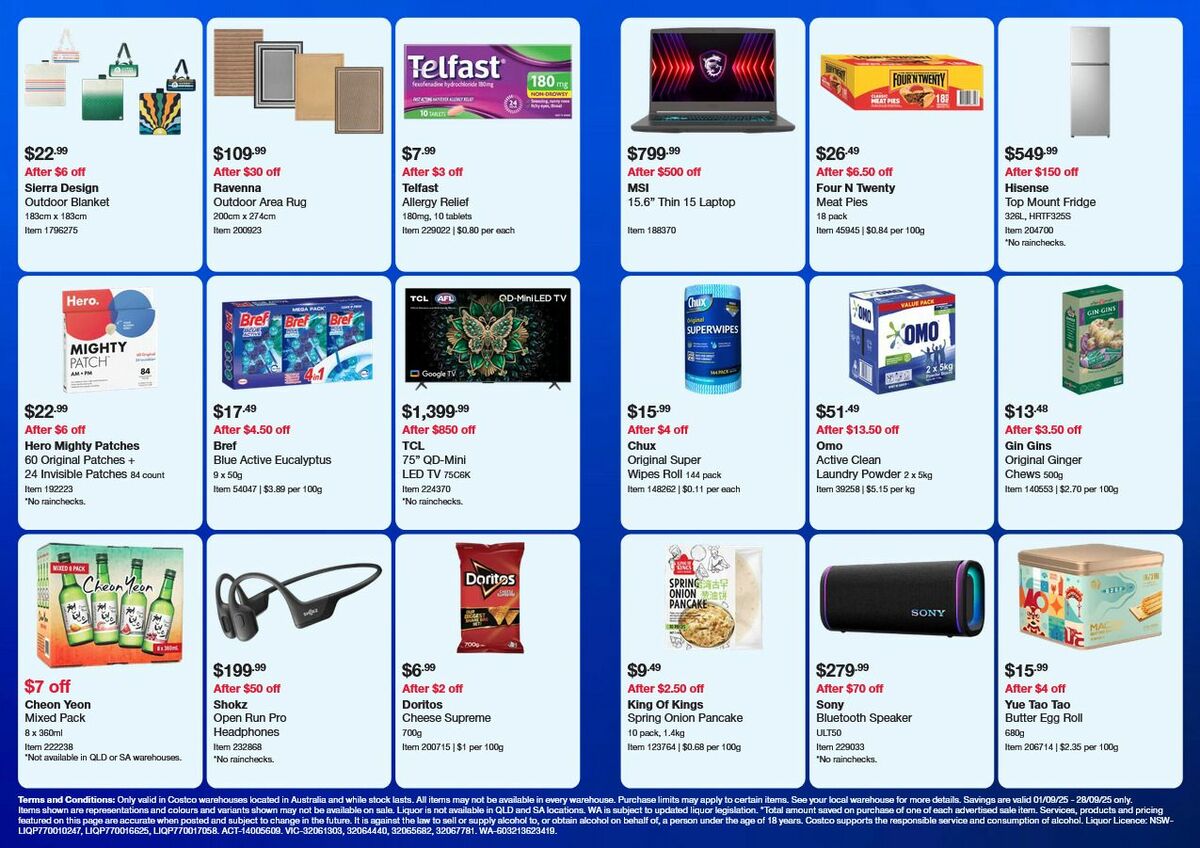 Costco Catalogues from 1 September