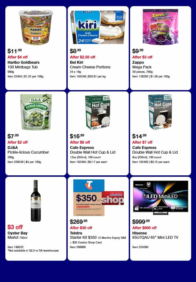Costco Top Trade Deals Catalogues from 22 September