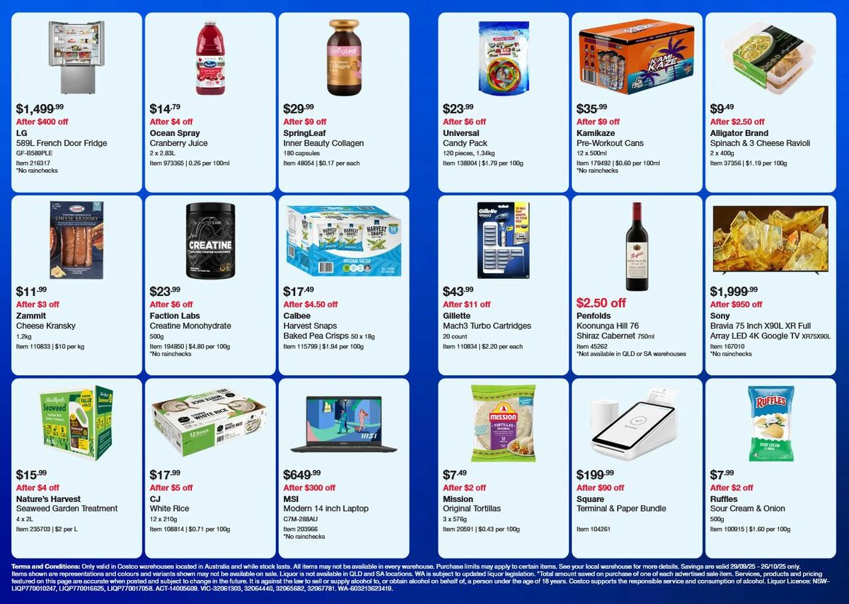 Costco Catalogues from 29 September