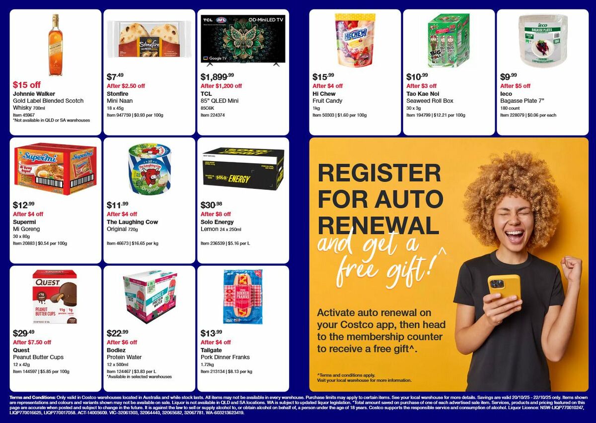 Costco Top Trade Deals Catalogues from 20 October
