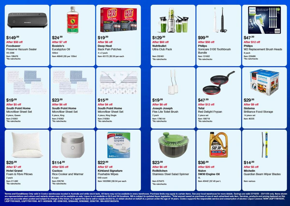 Costco Catalogues from 27 October
