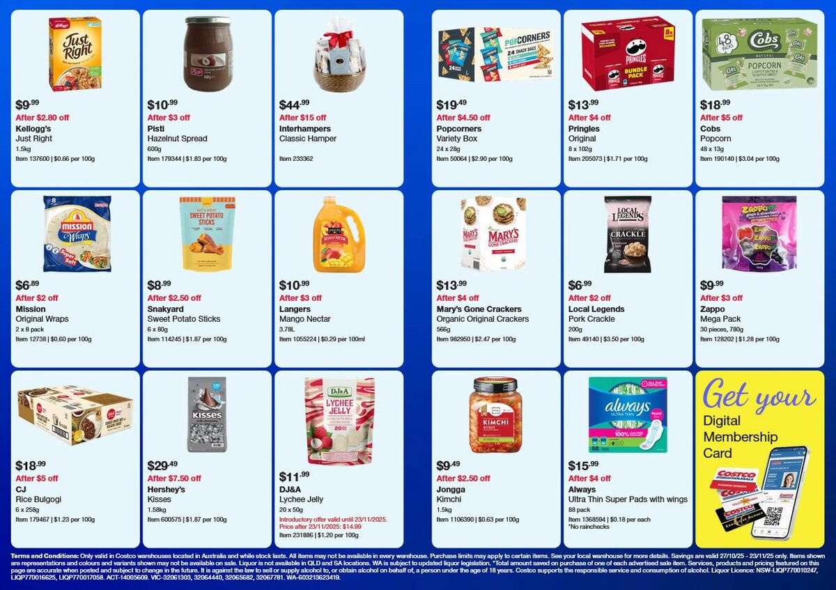 Costco Catalogues from 27 October
