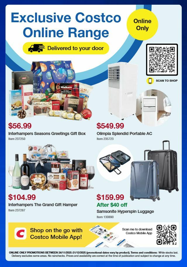 Costco Catalogues from 24 November