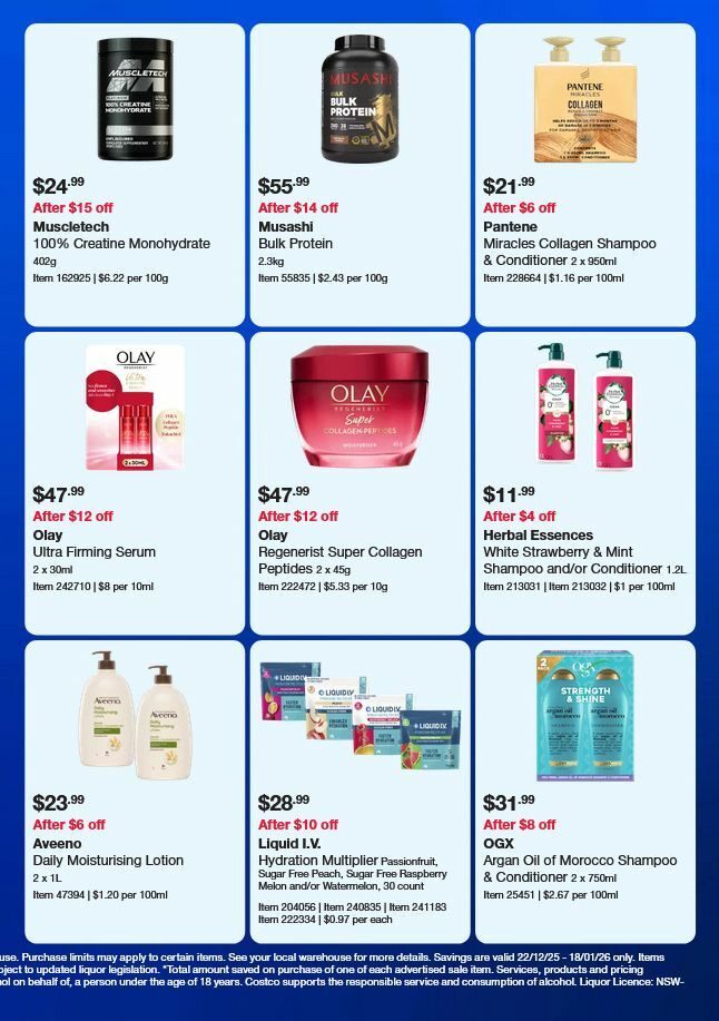 Costco Catalogues from 22 December