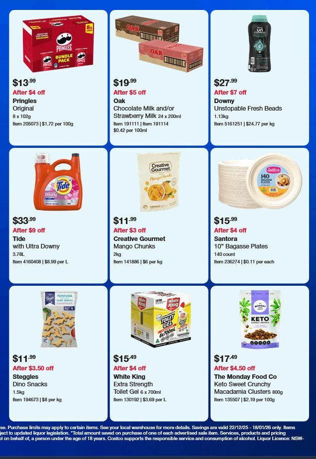 Costco Catalogues from 22 December