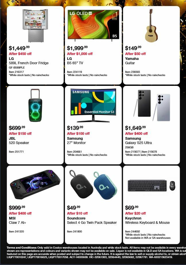 Costco Boxing Day Savings! Catalogues from 26 December