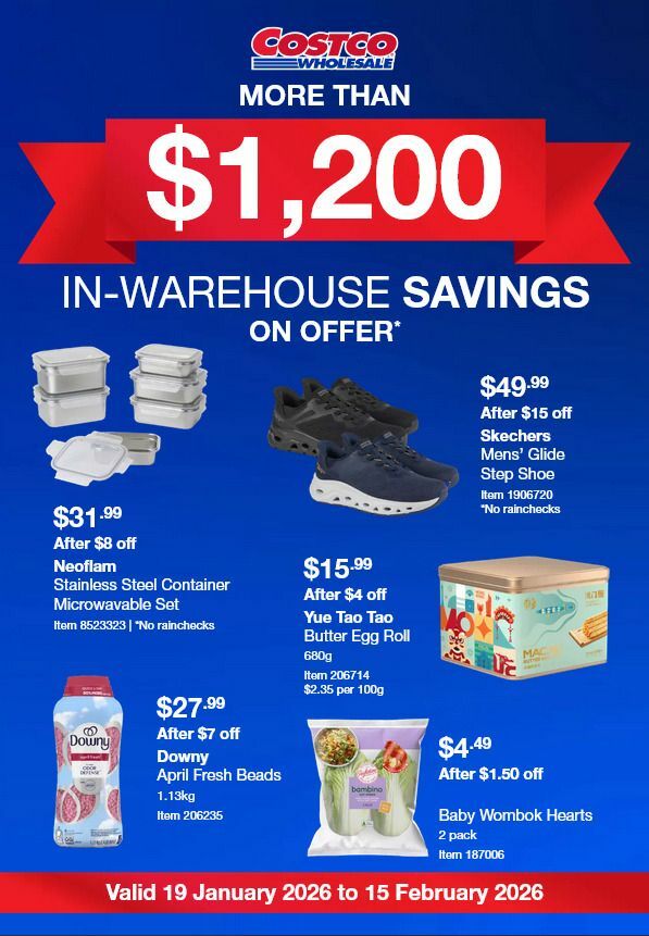 Costco Catalogues from 19 January