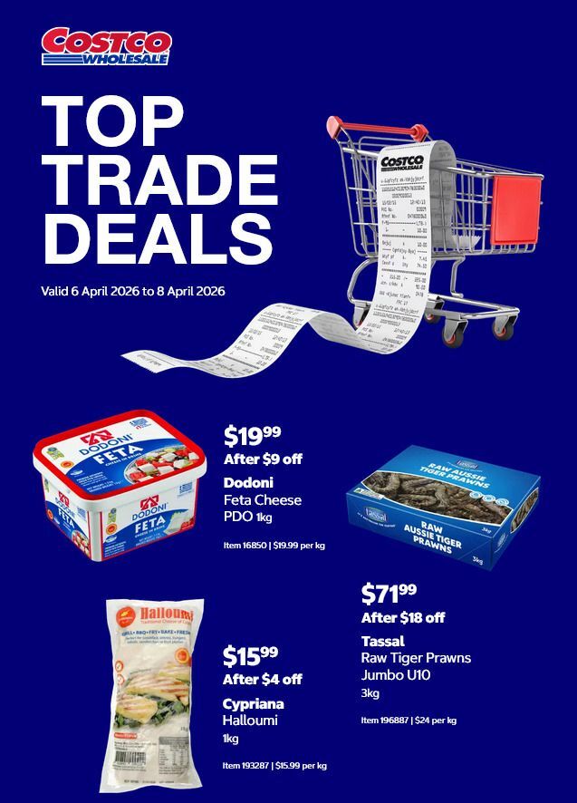 Costco Top Trade Deals Catalogues from 6 April