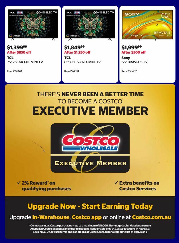 Costco Top Trade Deals Catalogues from 6 April