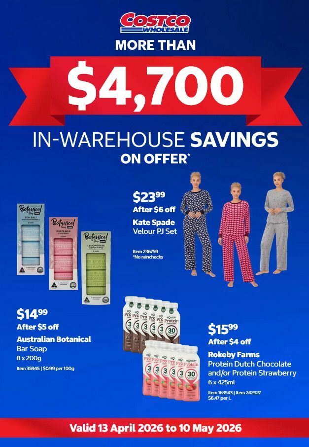 Costco Catalogues from 13 April