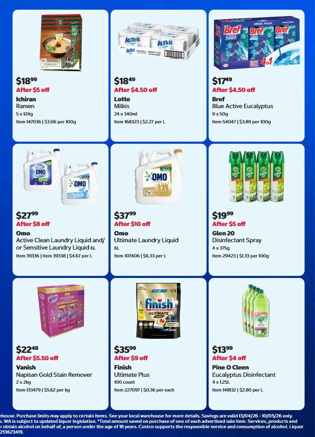 Costco Catalogues from 13 April