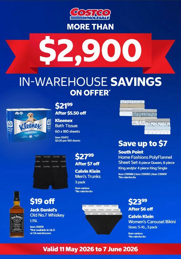 Costco Catalogues from 11 May